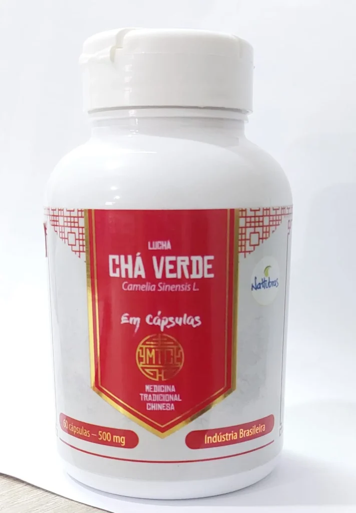 CHÁ VERDE emagrecedor 60 cápsulas