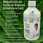 Poderoso Suco Gel da Babosa Aloe Vera Tiago Rocha 500ml laranja - Imagem 1