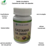 Castanha da Índia Circulatório 120 cápsulas - Imagem 1