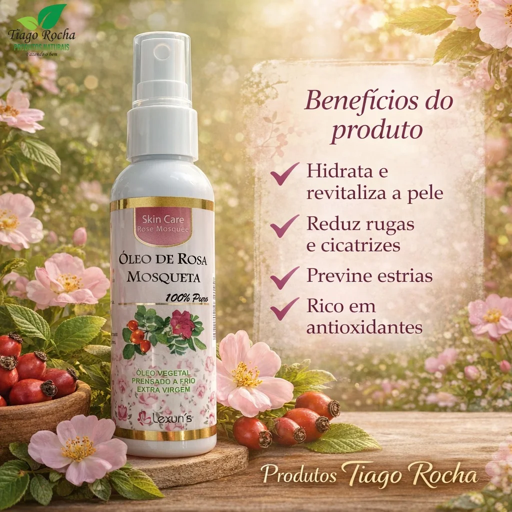 Óleo de Rosa Mosqueta 100% puro spray