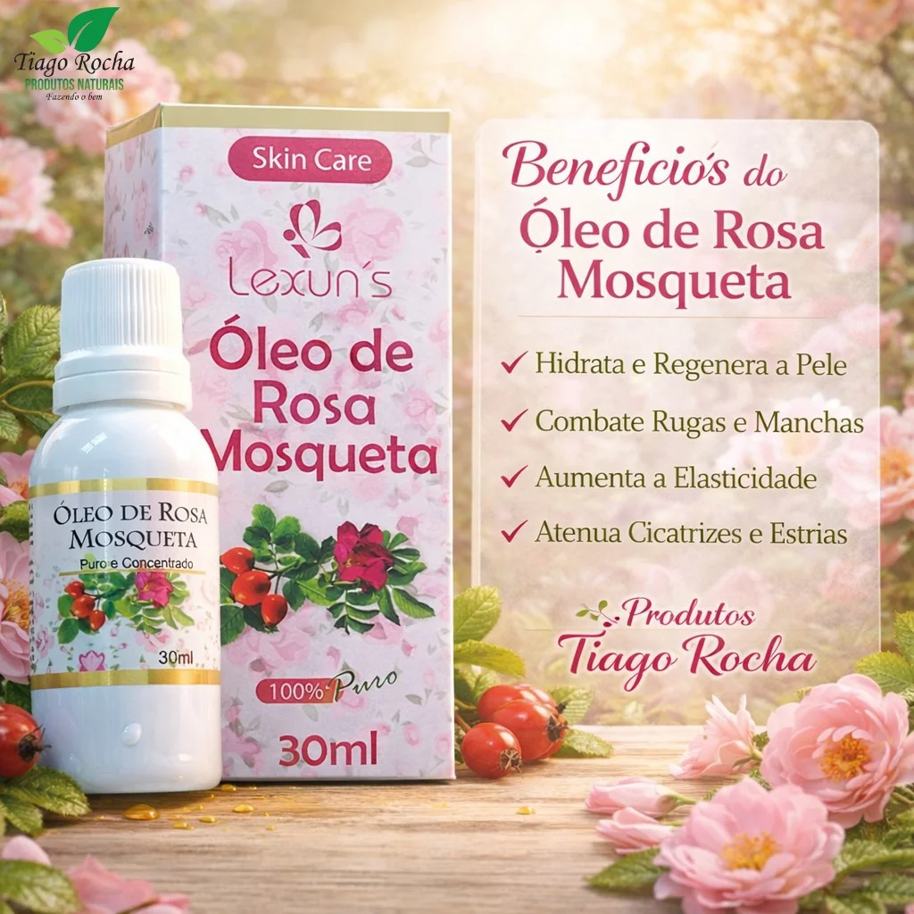 Óleo de Rosa Mosqueta 100% puro 30ml