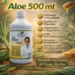 Suco Gel da Babosa Aloe Vera c MEL Tiago Rocha 500ml - Imagem 1