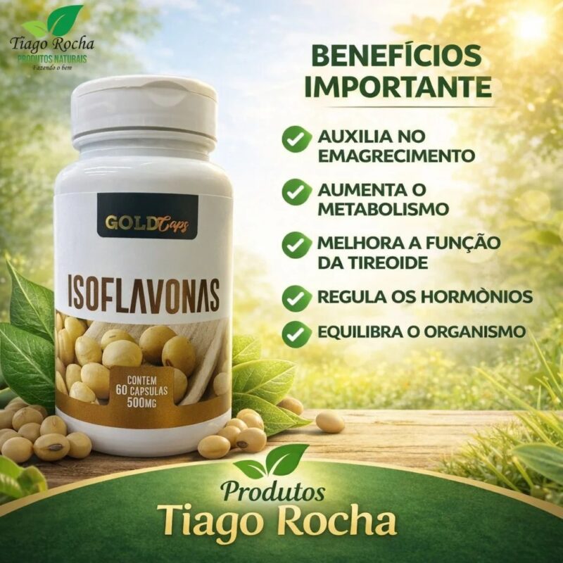 Isoflavonas de Soja 60 cápsulas