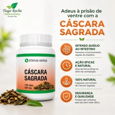 Cáscara Sagrada 500mg 120 cáps.