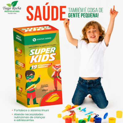 Complexo Vitamínico 250ml Super Kids – Linha Infantil