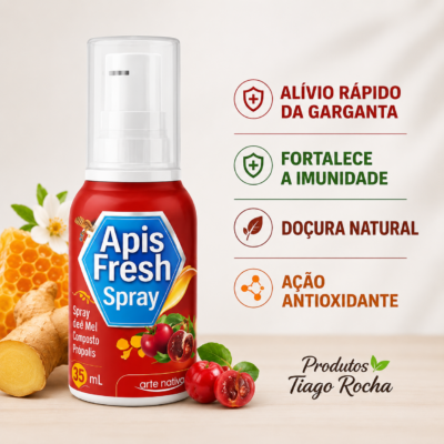 Apis Fresh Spray Bucal 35ml – Arte Nativa