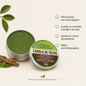 Pomada Canela de Velho 20g