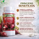 Beterraba 500mg 60cáps – Status Verde - Imagem 1