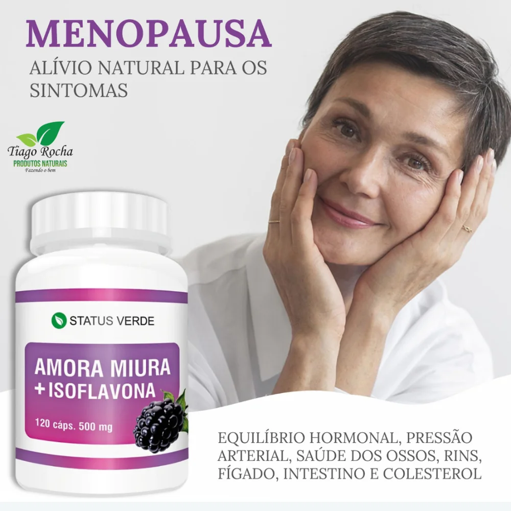 Amora Miura com Isoflavona 50mg 120cáps. – Status Verde
