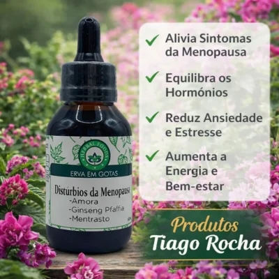 Distúrbios da Menopausa 60ml – Ervas em Gotas
